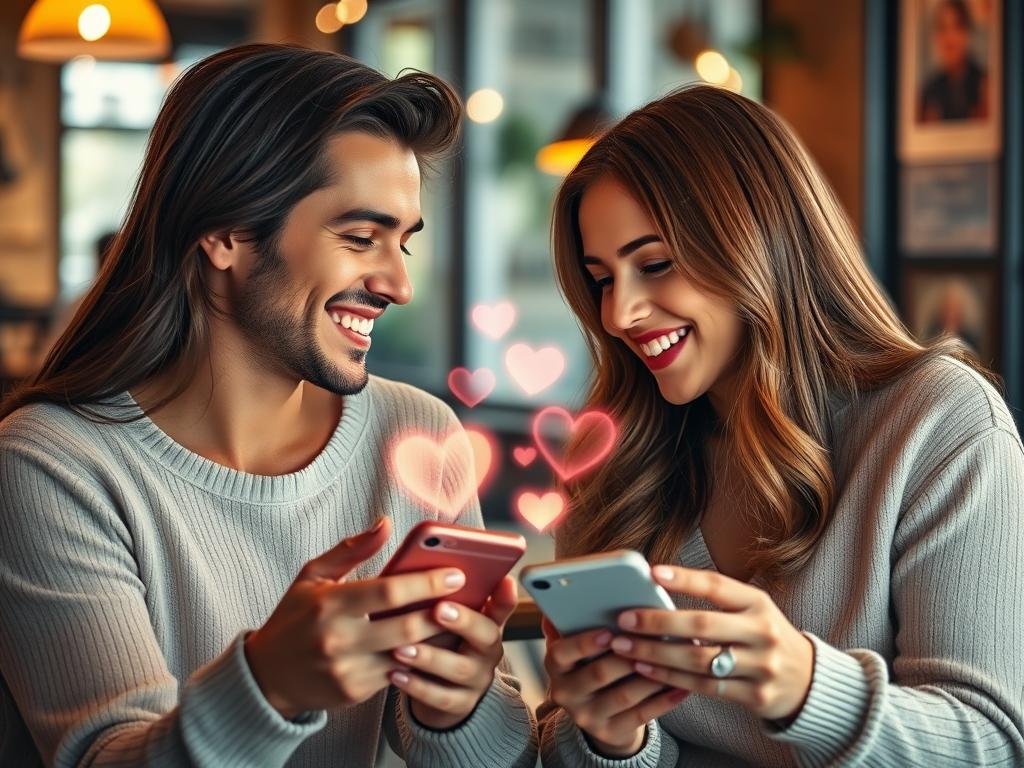 Interactions enchantées entre profils de rencontre