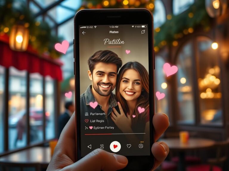 Couple romantique avec effets magiques à Paris