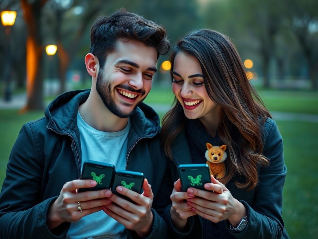 Couple trouvant l'amour grâce aux Patronus compatibles